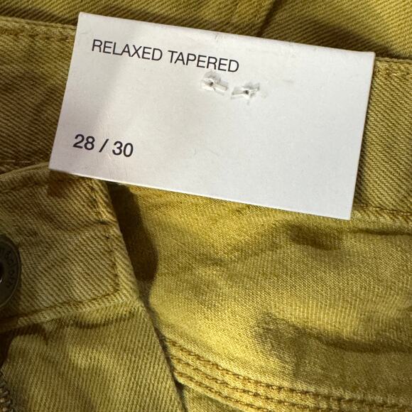 Paper Denim & Cloth SZ 28/30 Mens Relaxed Tapered Carpenter Jeans Zip-Fly Lundy - Picture 12 of 12